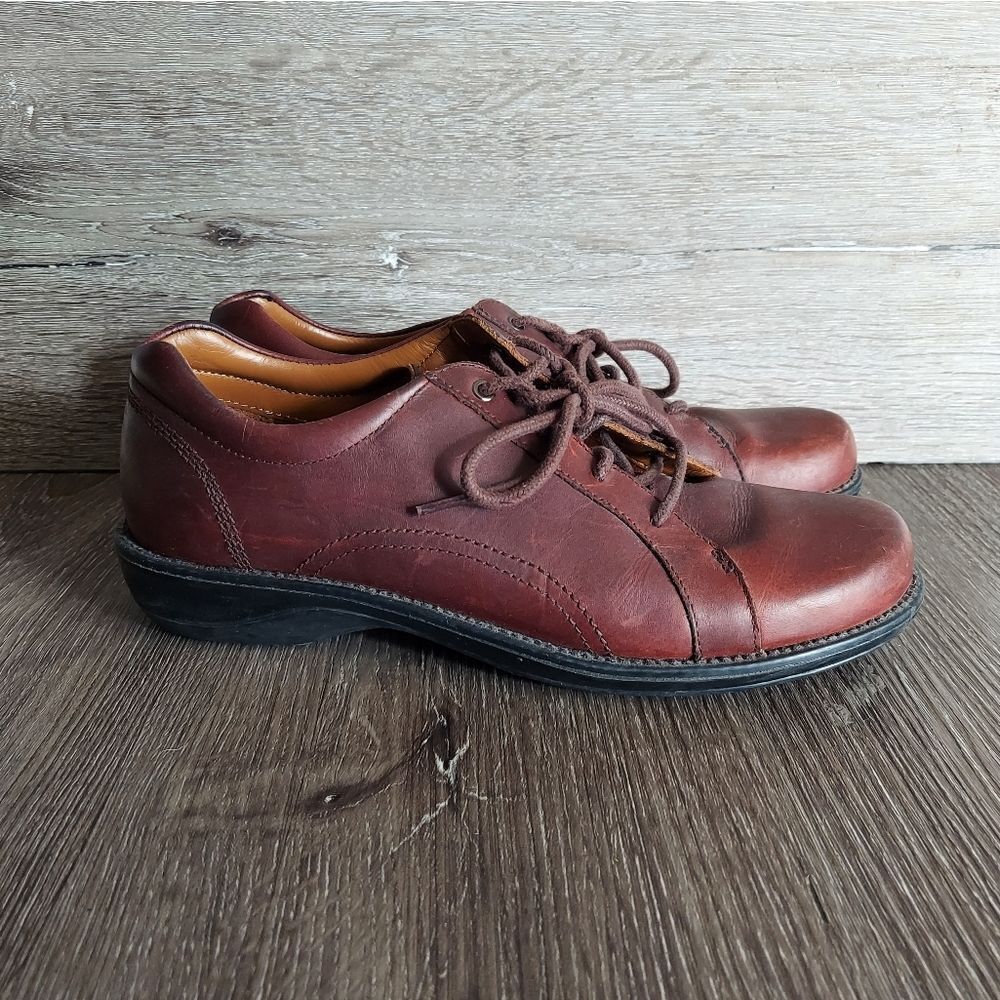 Worx by Red Wing Shoes, Leather Slip-Resistant Shoes Womens Size 9N